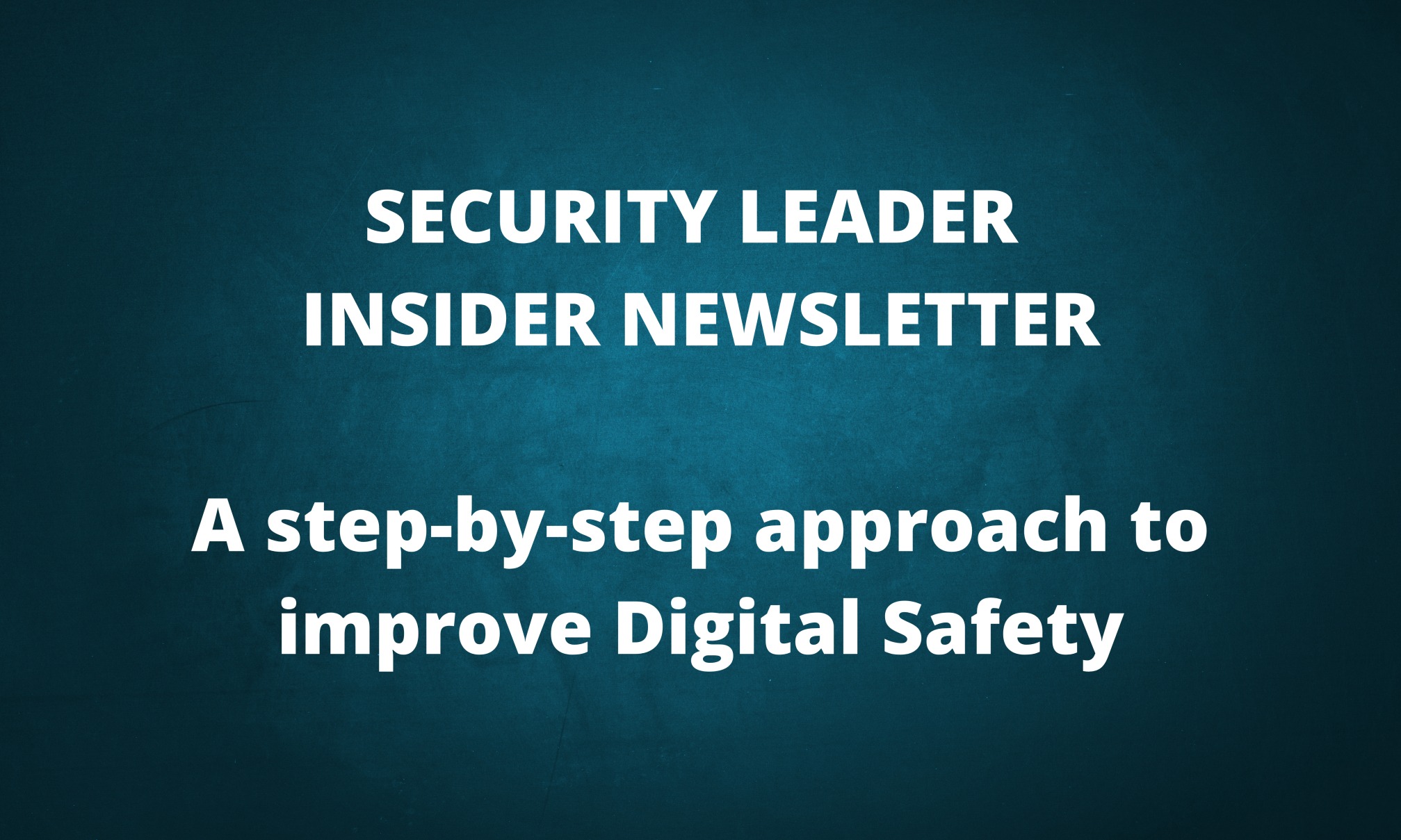 Security Leader Insider – November 2024